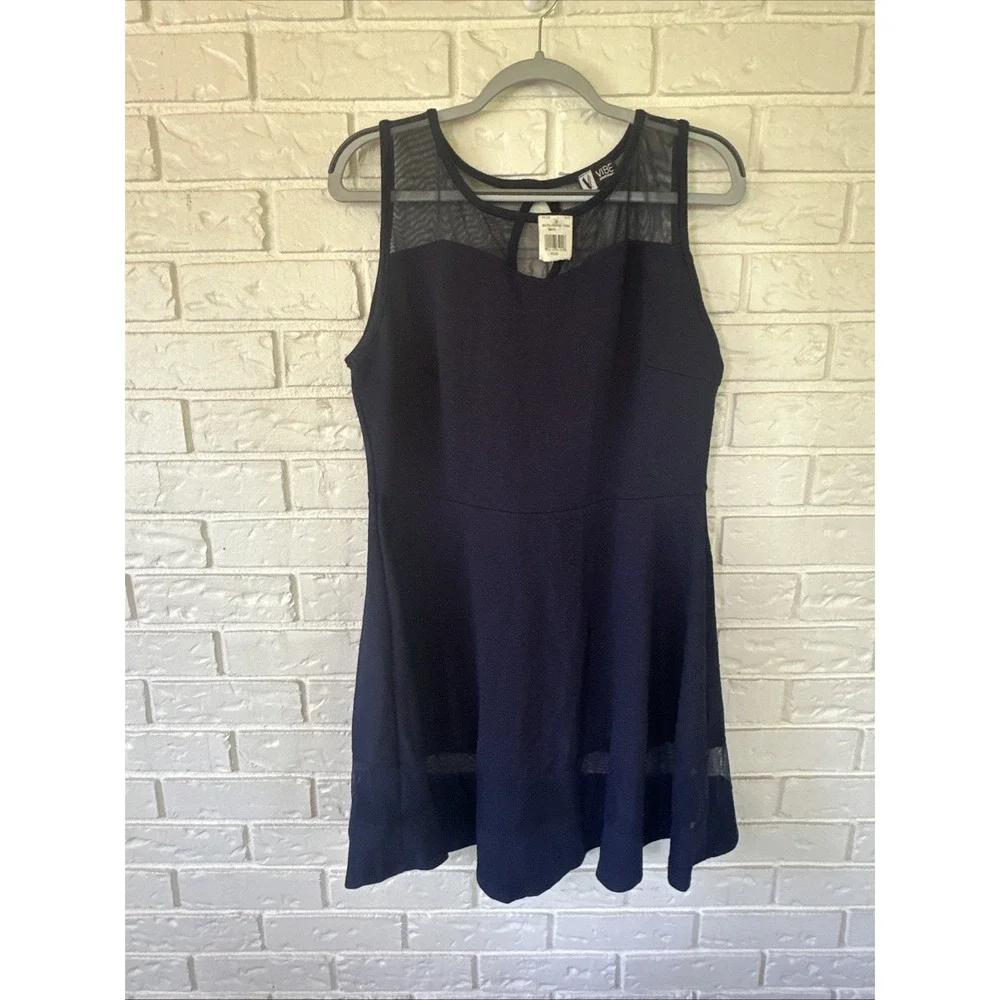 Vibe‎ Sportswear NWT Navy Dress Sz 3XL Polyester Spandex